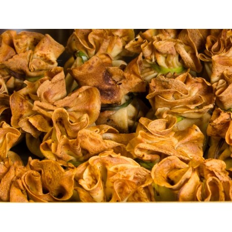 Sakiewki z pieczarkami zapiekane