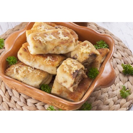 Krokiet z kapustą i grzybami