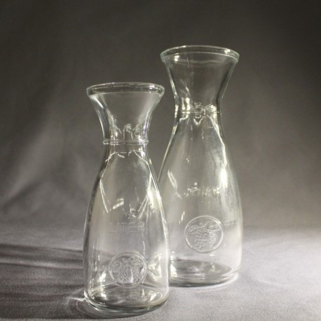 Karafka szklana duża